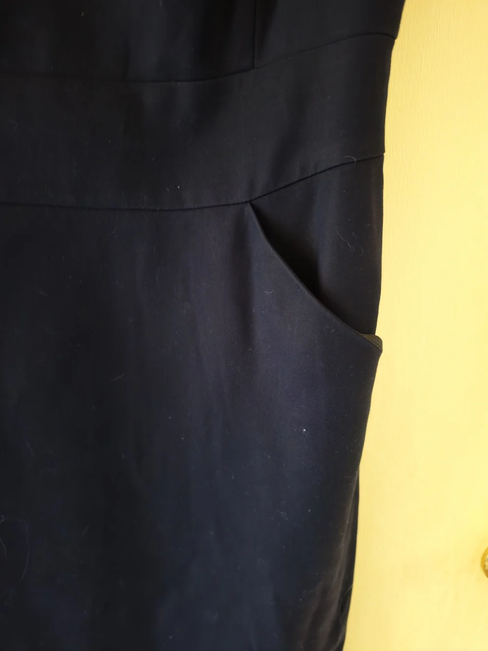 J. Crew Navy Sleeveless Sheath Dress
